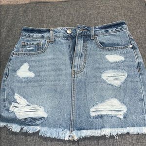Jean skirt